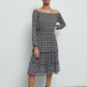 UO Off-Shoulder Midi Dress